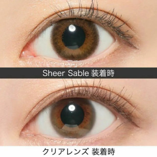 ReVIA 1Month – Sheer Sable 月拋 2片裝